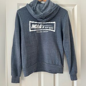 Alternative Apparel Mitch's Surf Shop Hoodie Size Small